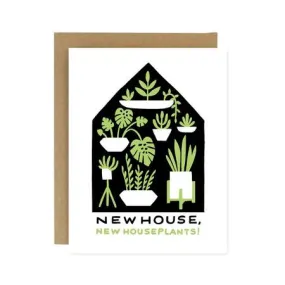 Houseplants Housewarming Card