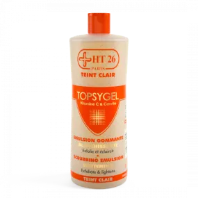 HT26 Topsygel - Emulsion douche éclaircissante  Gommant 1 liter