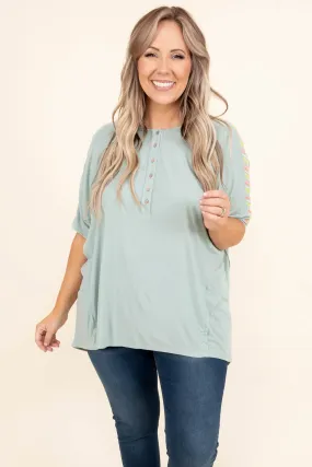 Imaginably Sweet Top, Mint