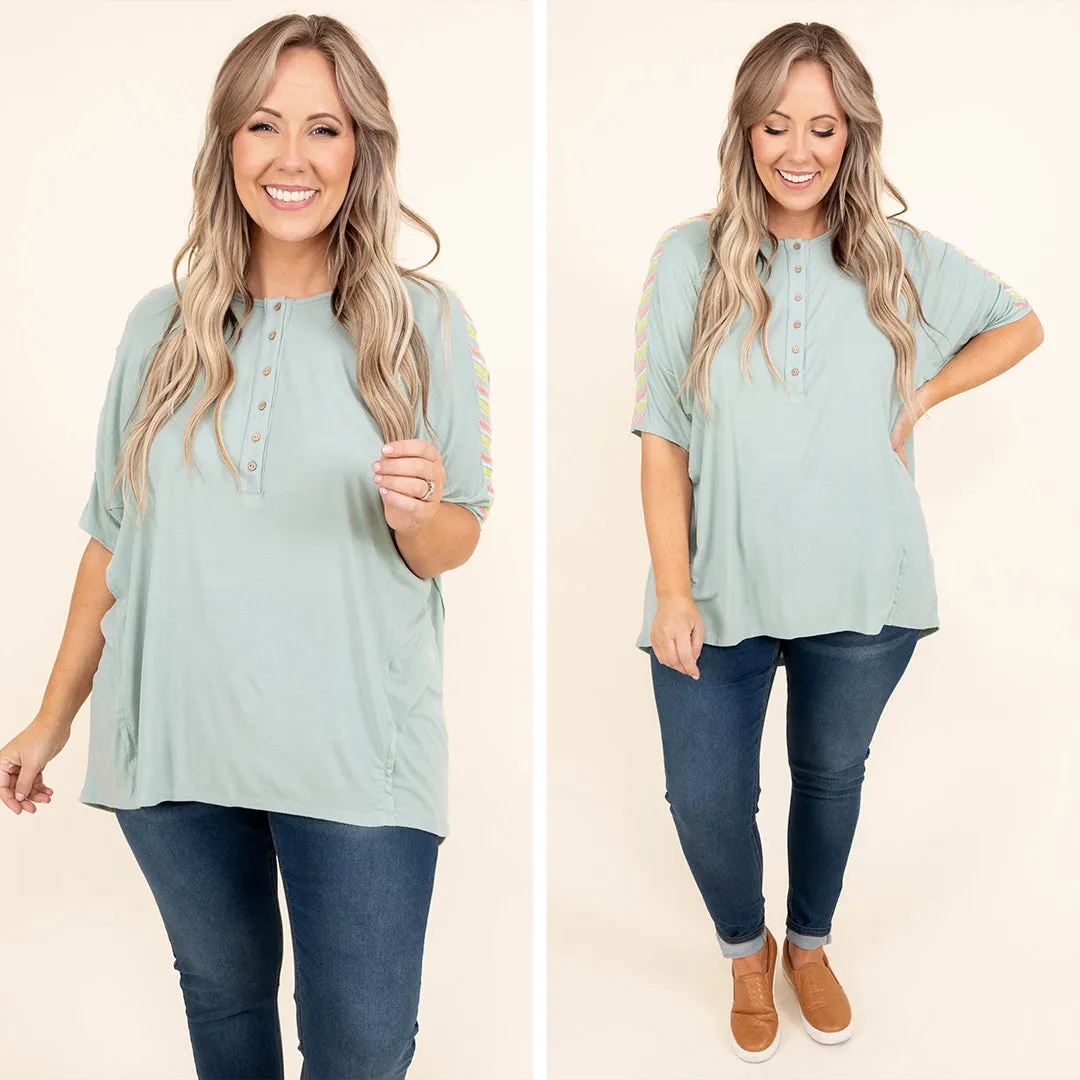 Imaginably Sweet Top, Mint