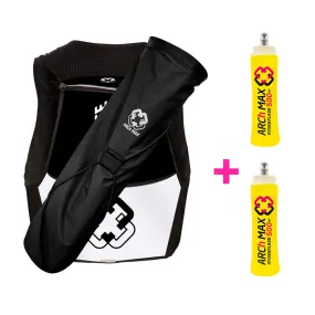 INFINITE TRAILS 2023 Black | aR WSV Runners Bad Hofgastein + 2 Hydraflask de 500ml + Quiverbag