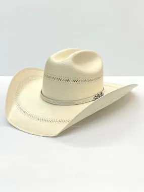 Justin JS5156CTRN42 50x Cattle Ranch Straw Cowboy Hat Ivory