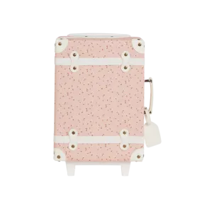 Kids Olli Ella See-Ya Suitcase - Pink Daisies