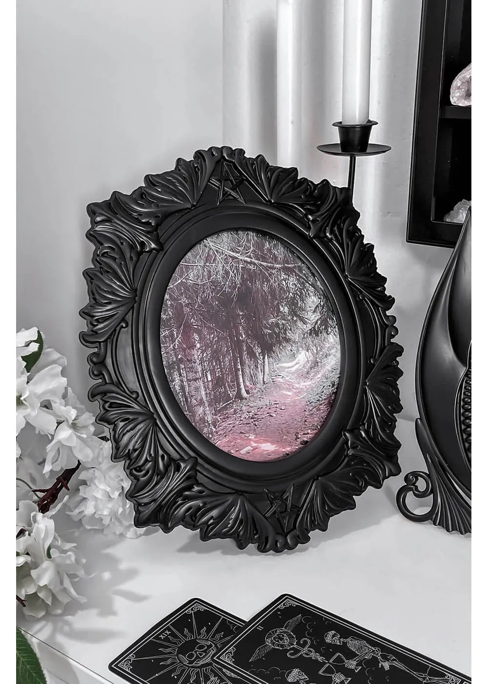 Killstar Evaki Bat Photo Frame Black