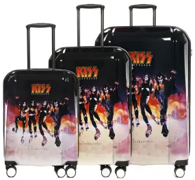 KISS Band Luggage 3-Piece Set - Destroyer 