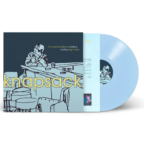 KNAPSACK 'CONVERSATION IS ENDING STARTING RIGHT NOW' LP (Limited Edition — Only 300 Made, Baby Blue Vinyl)