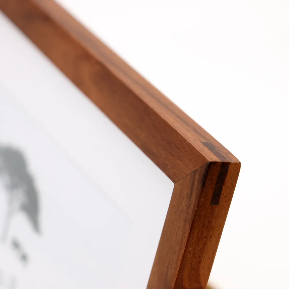 Koa Wood Narrow Border Frame for 5x7 Picture