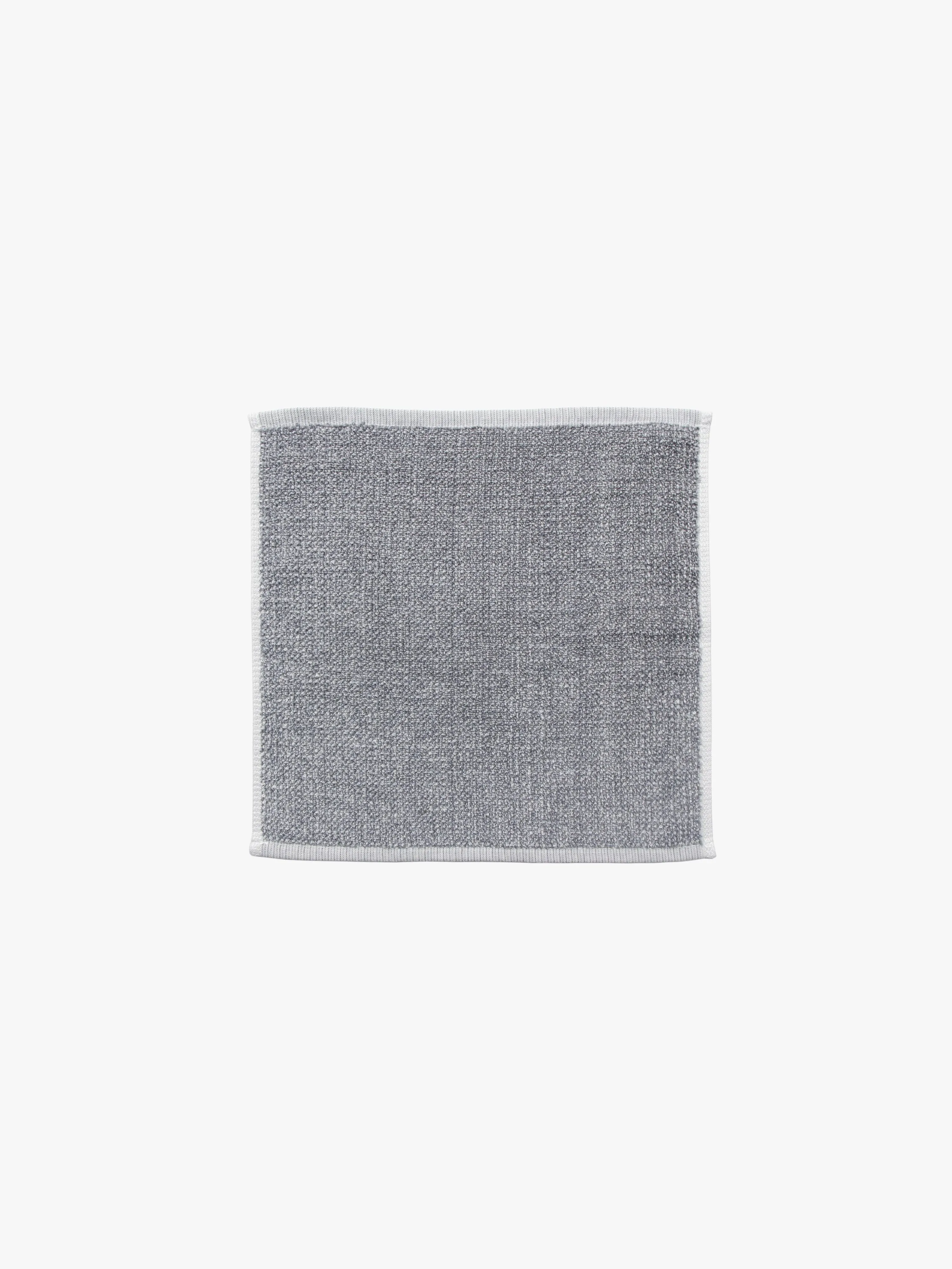 L and M Home Luxe Towels Tweed Light Grey