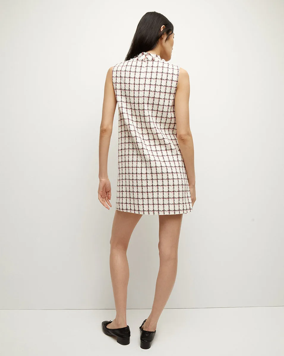 Laurel Graphic Tweed Dress