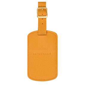 Le Foulonné Luggage tag Apricot - Leather