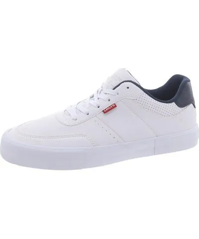 Levi's Munro Mens Faux Leather Lifestyle Casual And Fashion Sneakers