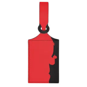 LGP Travel Luggage tag Red - Leather