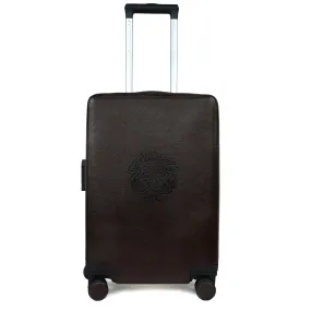 Light Weight cabin Luggage Trolley Bag(360 Rotation) Textured Leather