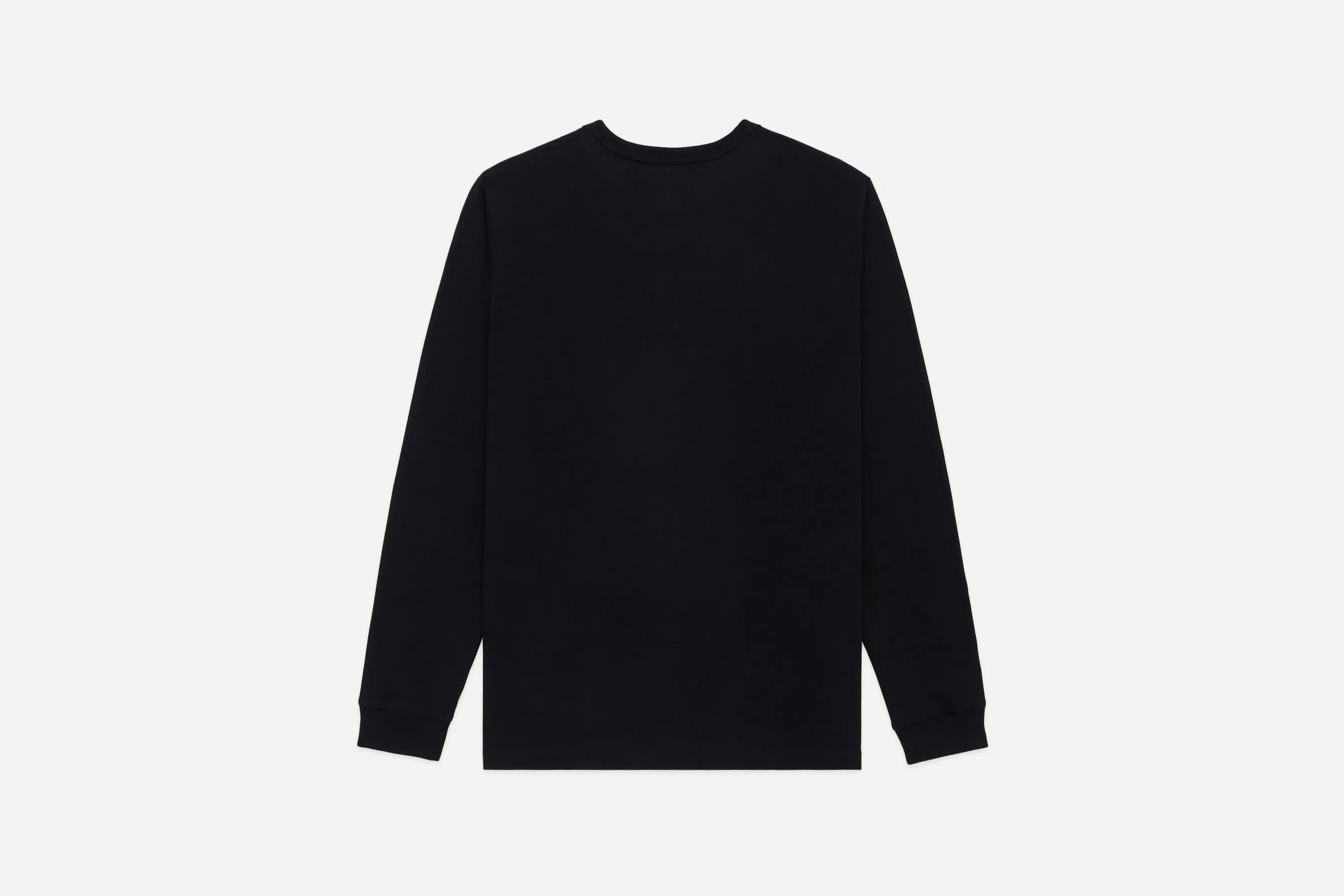 Long Sleeve Henley ~ Black