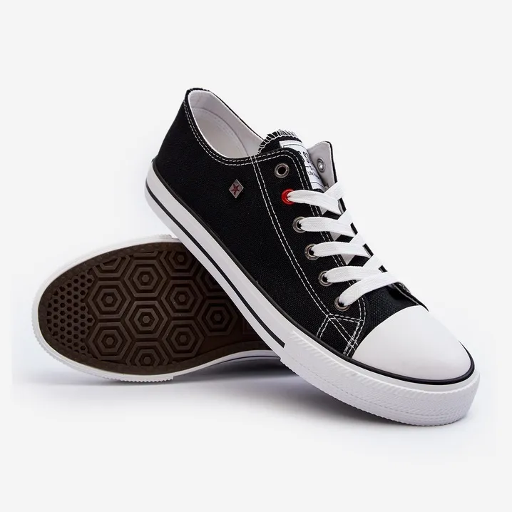 Low Men's Sneakers Big Star T174103 Black