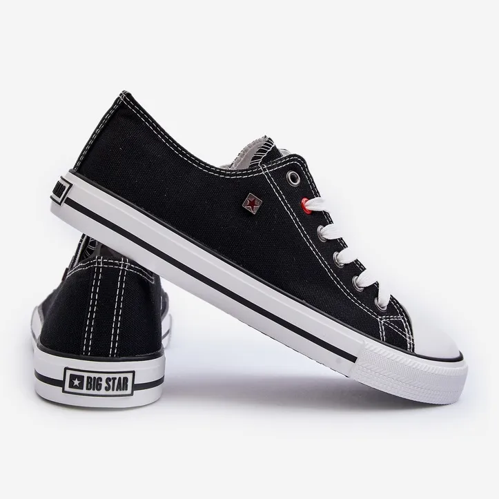 Low Men's Sneakers Big Star T174103 Black