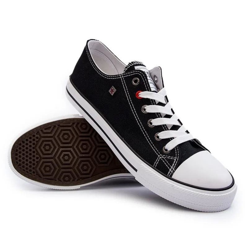 Low Men's Sneakers Big Star T174103 Black