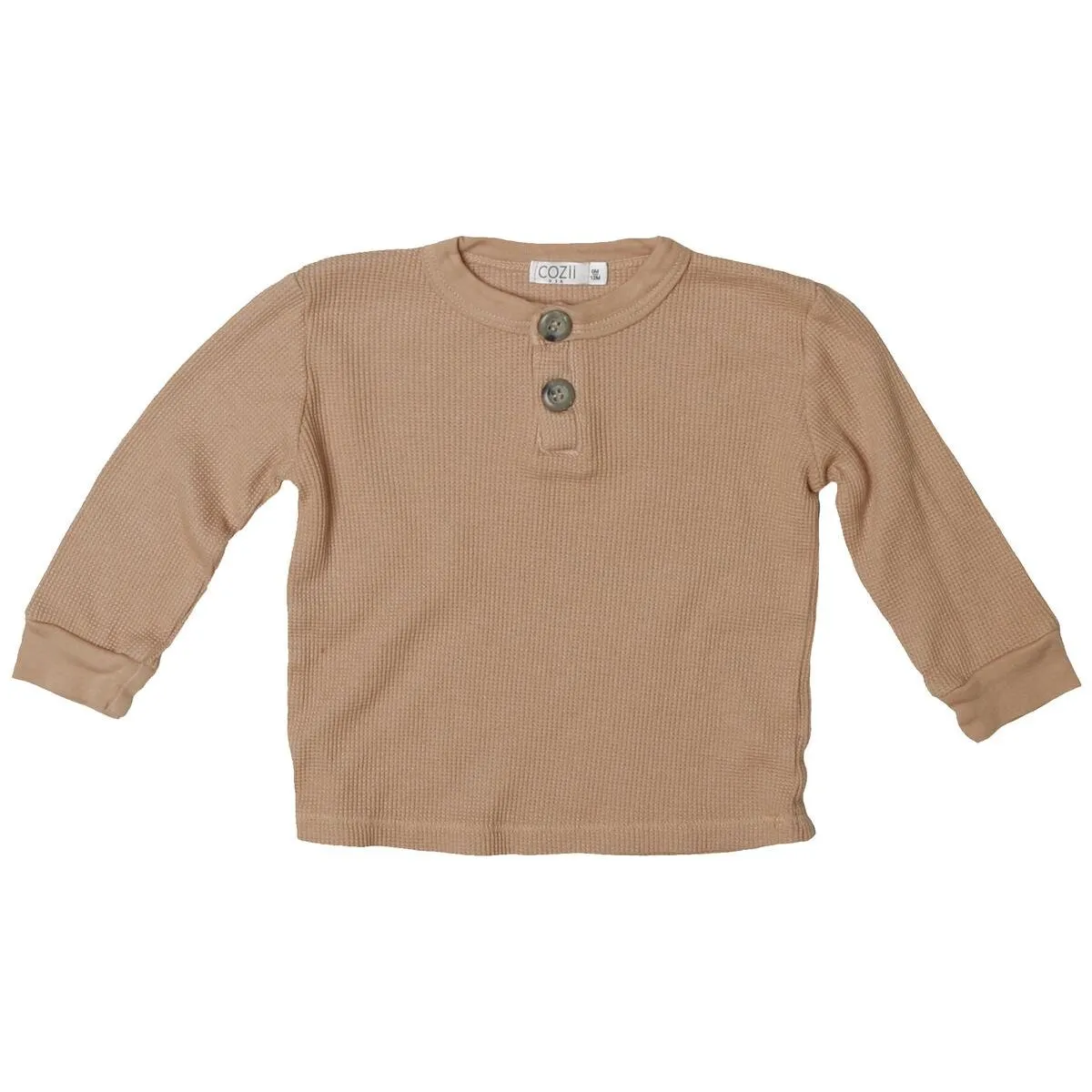 L/S HENLEY W/CUFF