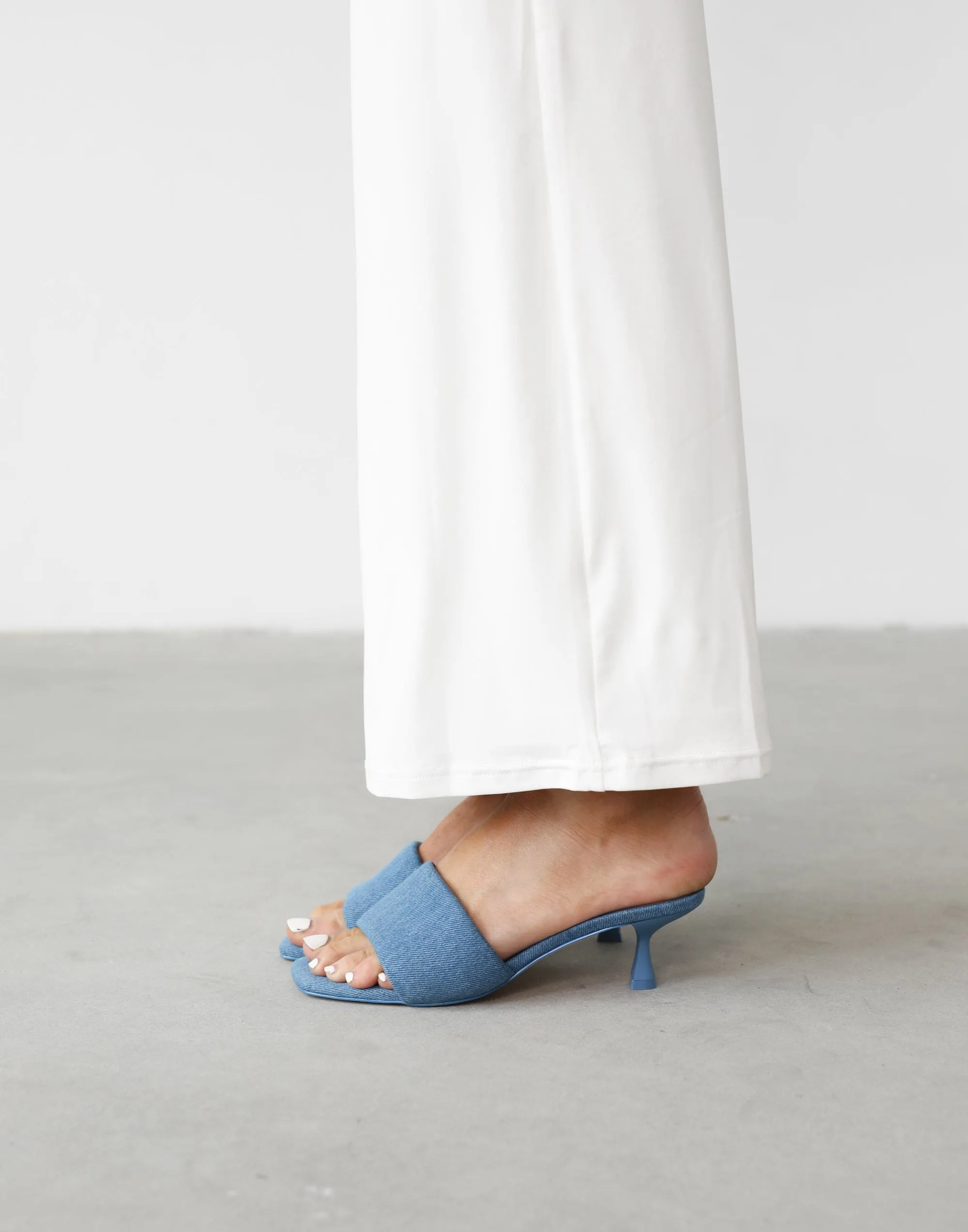 Luxe Heels (Blue Denim) - By Therapy