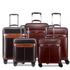 Luxury Business Luggage Set Travel Trolley Suitcase for Women and Men