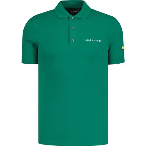 Lyle & Scott Embroidered Polo Shirt (Court Green)