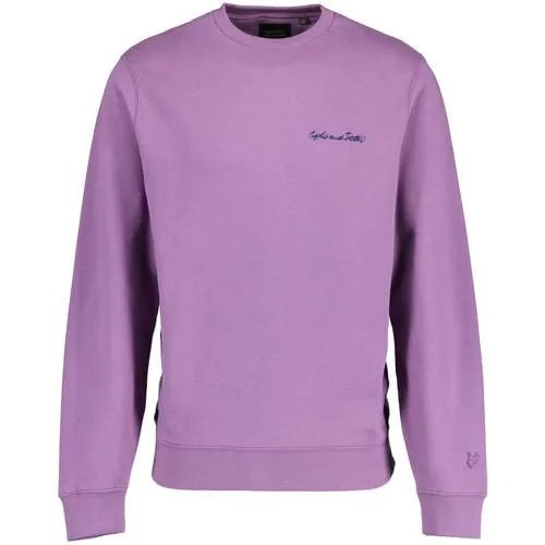 Lyle & Scott Embroidery Crew Neck Sweatshirt  MT