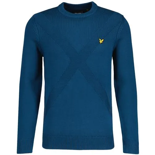 Lyle & Scott Insignia Textured Saltire Jumper (AN)