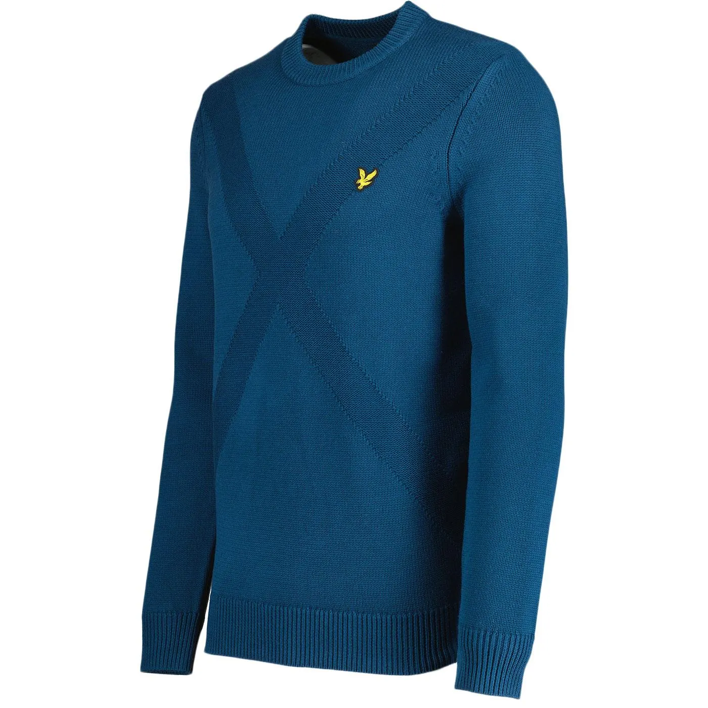 Lyle & Scott Insignia Textured Saltire Jumper (AN)