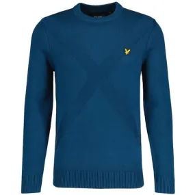 Lyle & Scott Insignia Textured Saltire Jumper (AN)