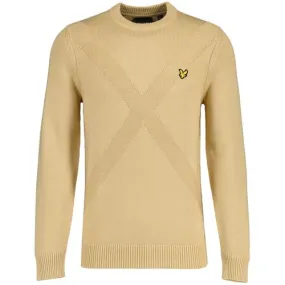 Lyle & Scott Insignia Textured Saltire Jumper (CK)