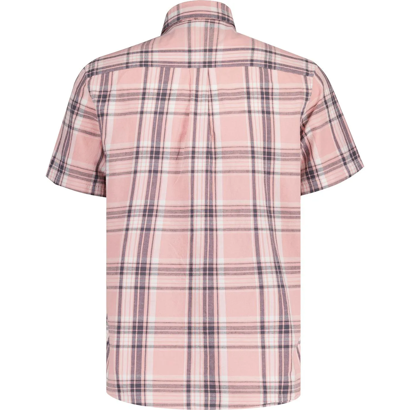 Lyle & Scott Linen Blend Retro Check Shirt (Pink)