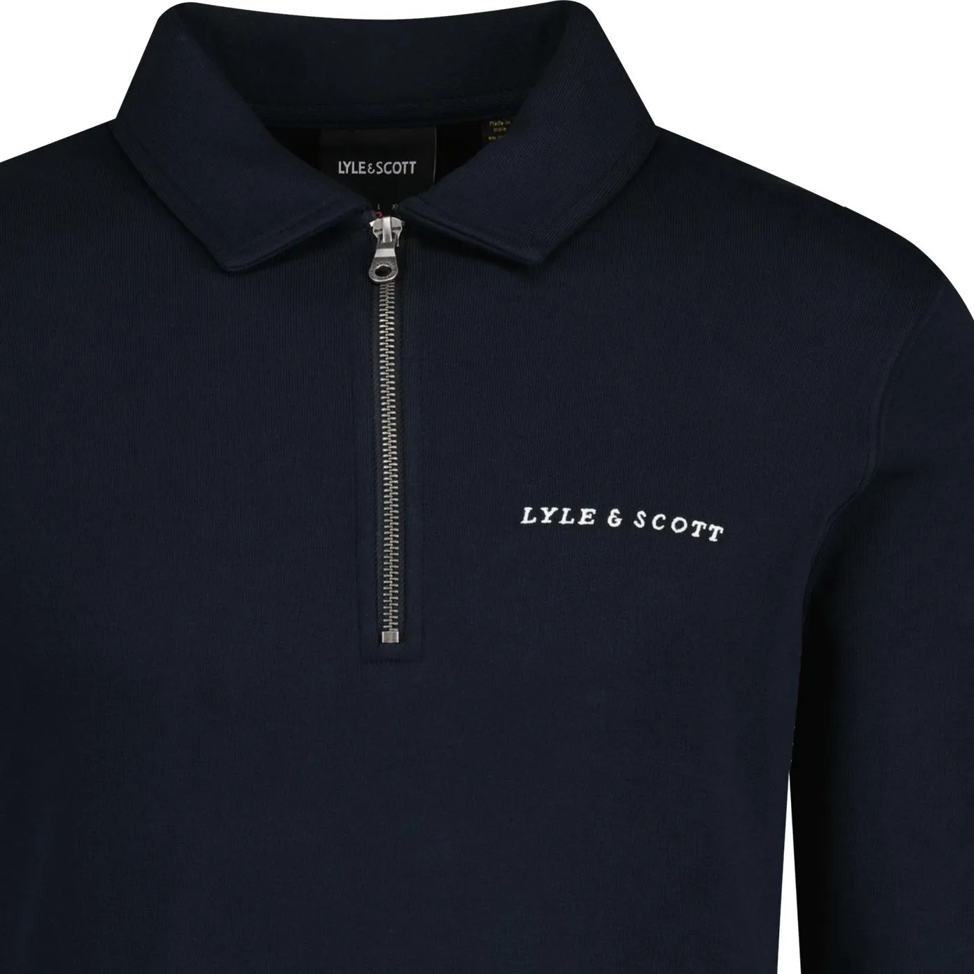 Lyle & Scott Loopback Collared Retro Sweatshirt DN