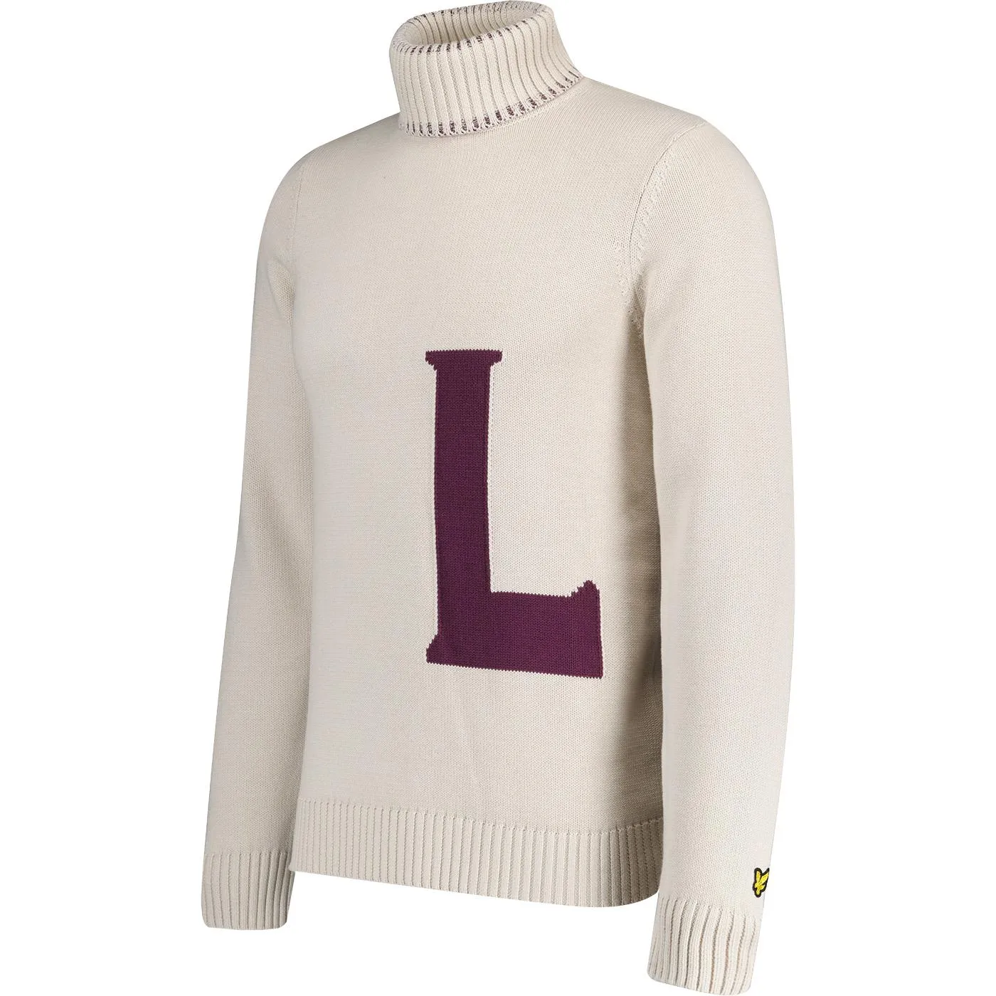 Lyle & Scott Men's LS Retro Roll Neck Jumper Cove