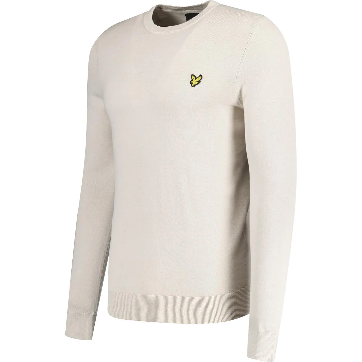 Lyle & Scott Retro Crew Neck Cotton Jumper Cove