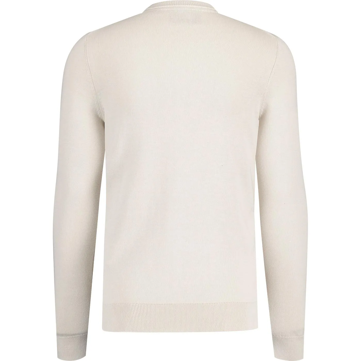 Lyle & Scott Retro Crew Neck Cotton Jumper Cove