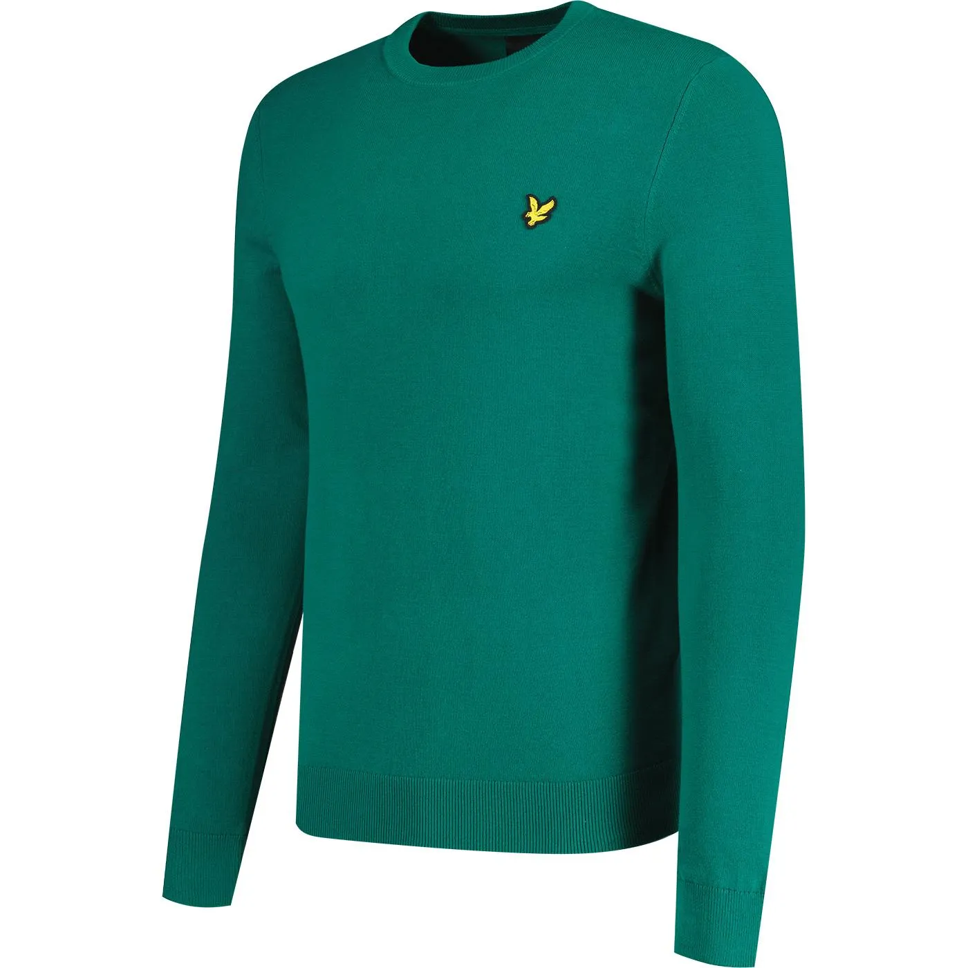 Lyle & Scott Retro Crew Neck Jumper Court Green