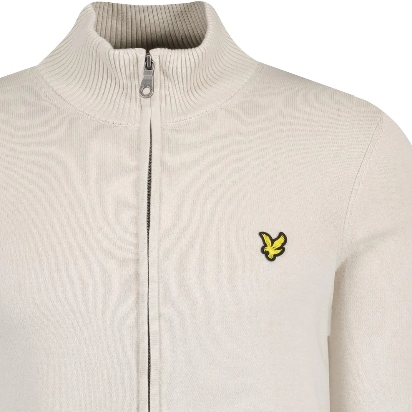 Lyle & Scott Retro Funnel Neck Full Zip Jumper C