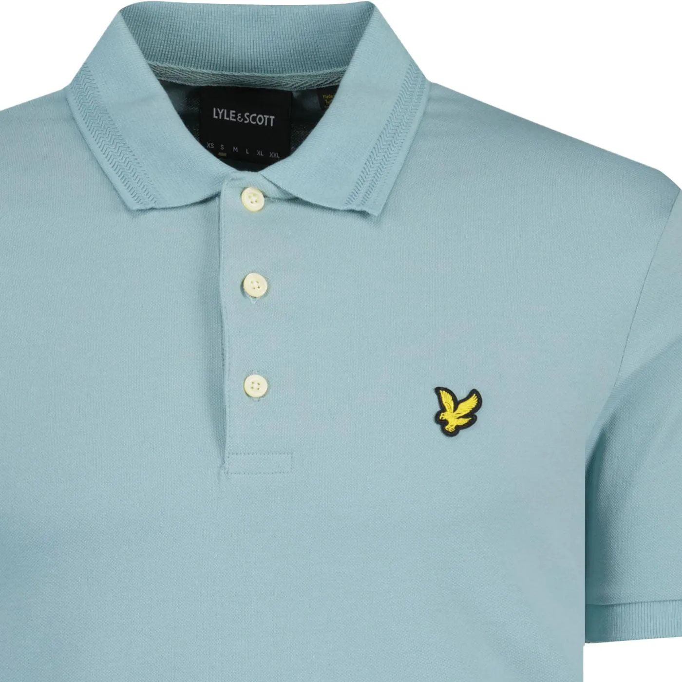 Lyle & Scott Retro Mod Rally Tipped Polo Shirt SB