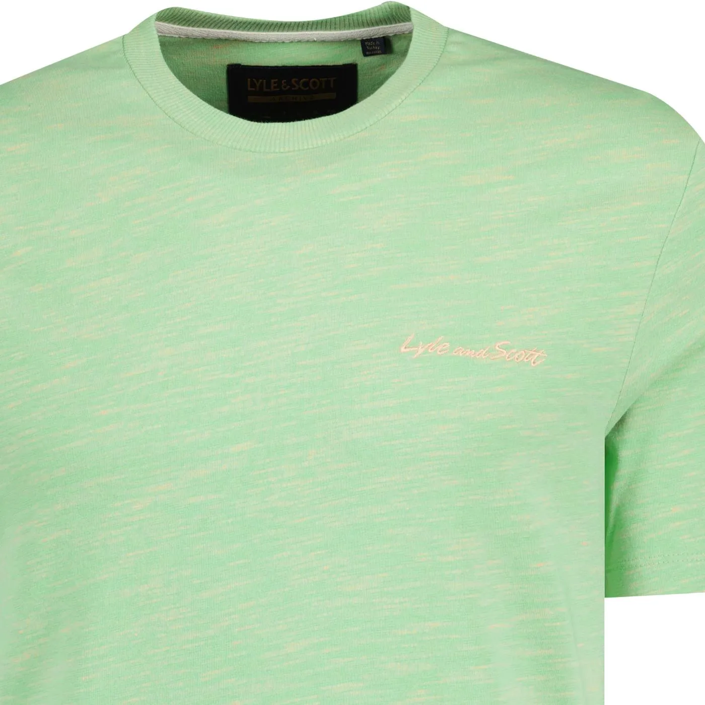 Lyle & Scott Retro Space Dyed Tee Molly's Green