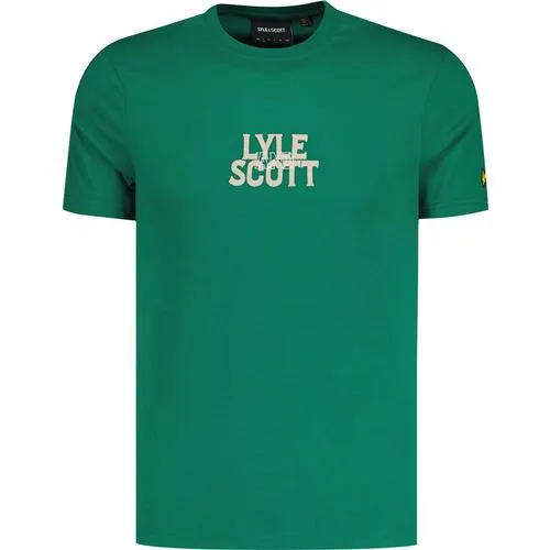 Lyle & Scott Retro Varsity Crew Neck Tee Lothian