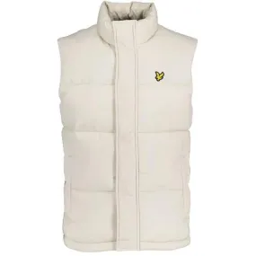 Lyle & Scott Retro Wadded Funnel Neck Gilet (Cove)