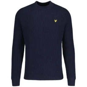 LYLE & SCOTT Shaker Stitch Rib Mock Neck Jumper DN