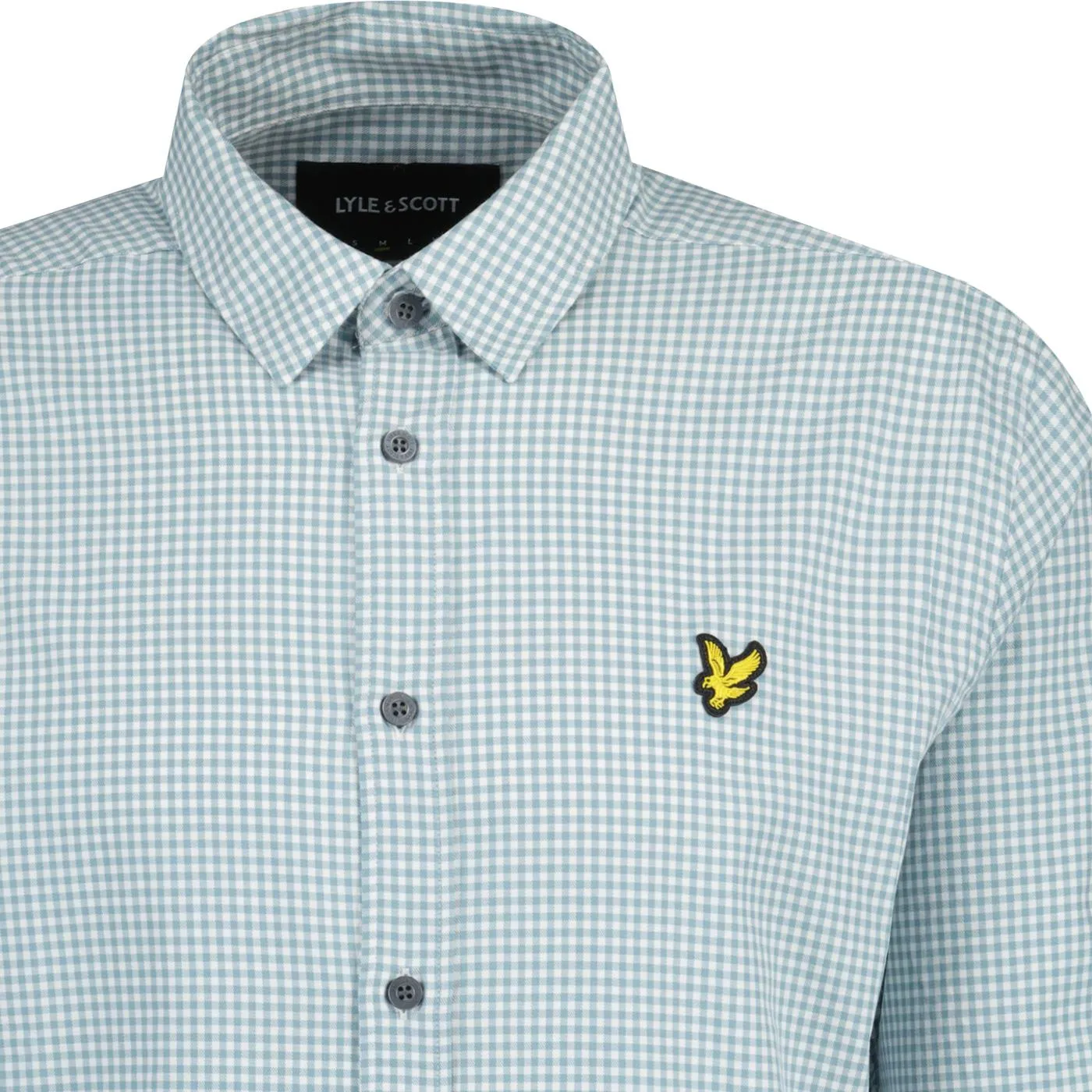 Lyle & Scott Shepherd Ginghgam Check Mod Shirt SB