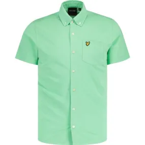 Lyle & Scott Short Sleeve Retro Pique Shirt (LG)