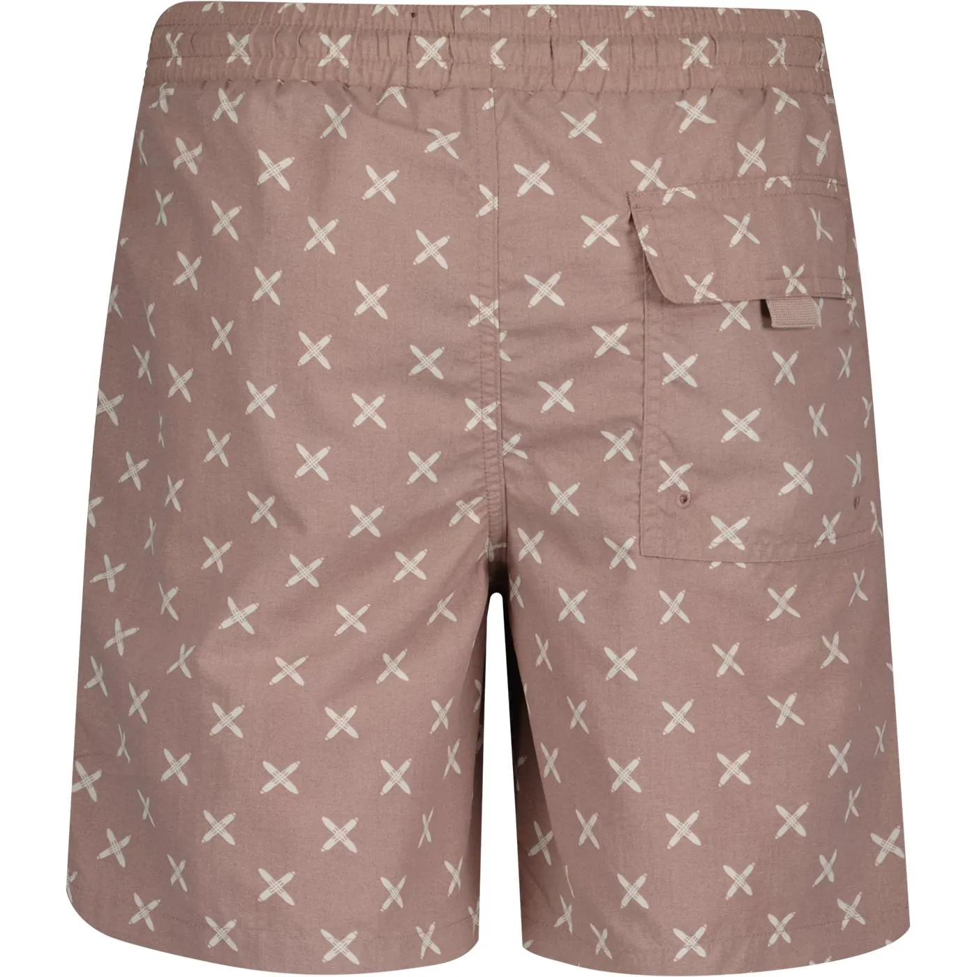 Lyle & Scott Shuttle Print Swim Shorts Hutton Pink