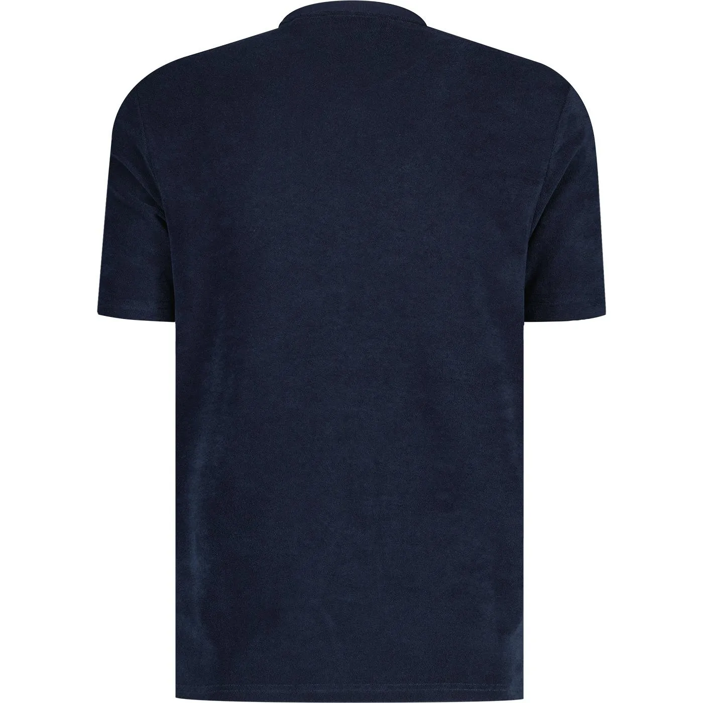 Lyle & Scott Towelling Embroidered Logo Tee (Navy)