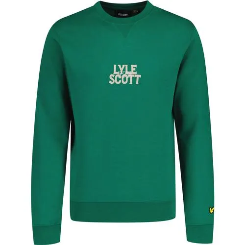 Lyle & Scott Varsity Embroidered Crew Sweatshirt L