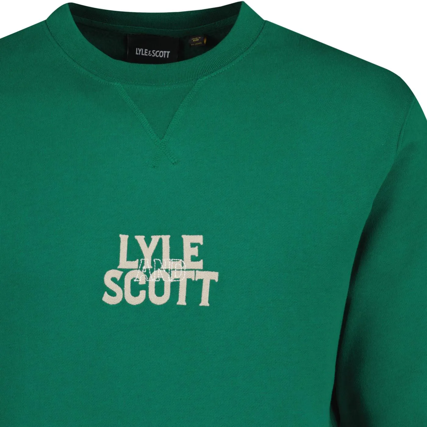 Lyle & Scott Varsity Embroidered Crew Sweatshirt L