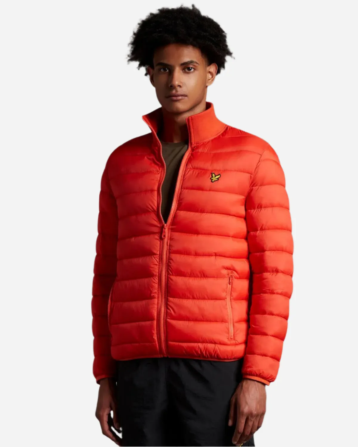 Lyle and Scott PACKABLE PUFFA JACKET Burnt Orange