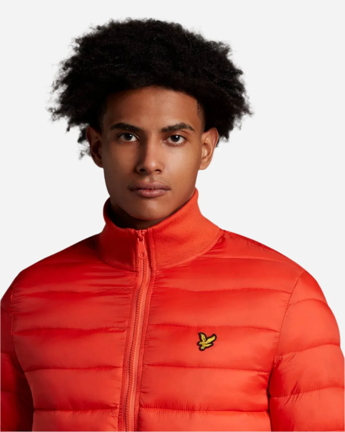 Lyle and Scott PACKABLE PUFFA JACKET Burnt Orange